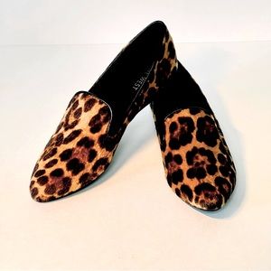 Nine West Cheetah Loafer, Sz 7